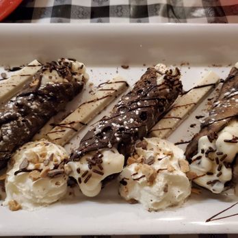 Rocky's New York Pizza - 3 chocolate cannolis! My kids were in love! Thanks so much! - Pizza Near Me - Cascade, Maryland Rocky's New York Pizza - 3 chocolate cannolis! My kids were in love! Thanks so much! - Pizza Near Me - Cascade, Maryland