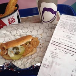 KFC - $5 for THIS? No wonder KFC is going down the drain. The cashier should have suggested two mini sandwiches for $2 instead.