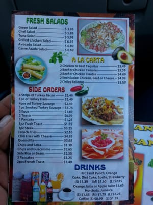 Menu photo 7 Los Sombreros Restarant Compton, CA