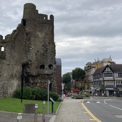 Swansea Castle - Dylan Thomas worked in the castle when it housed the South Wales Daily Post newspaper