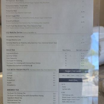 Mosa Tea - Menu 3/26 - Bubble Tea Near Me - San Diego, California Mosa Tea - Menu 3/26 - Bubble Tea Near Me - San Diego, California