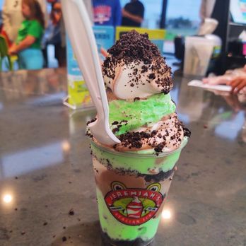 Jeremiah's Italian Ice - Grasshopper - Ice Cream & Frozen Yogurt Near Me - Leander, Texas Jeremiah's Italian Ice - Grasshopper - Ice Cream & Frozen Yogurt Near Me - Leander, Texas