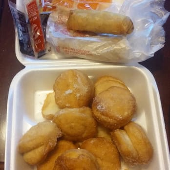 Hunan Cafe - Egg rolls and sugar donuts! So good, i am getting hungry again. - Chinese Near Me - Warrenton, Virginia Hunan Cafe - Egg rolls and sugar donuts! So good, i am getting hungry again. - Chinese Near Me - Warrenton, Virginia