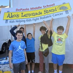 Apple Harvest Festival - Supporting local schools, sorry I drank the lemonade before this picture was taken