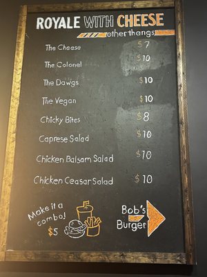 Menu photo 3 Royale with Cheese Michigan City, IN