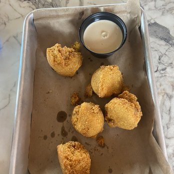 Angry Smokehouse - hush puppies - Barbeque Near Me - Baldwinsville, New York Angry Smokehouse - hush puppies - Barbeque Near Me - Baldwinsville, New York