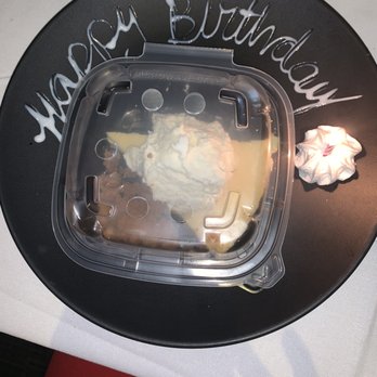 Fogo de Chão - My dessert for my birthday - Brazilian Near Me - Addison, Texas