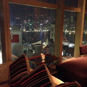 Wooloomooloo Prime - The view from the bar/lounge - Steakhouses Near Me - Hong Kong, HK
