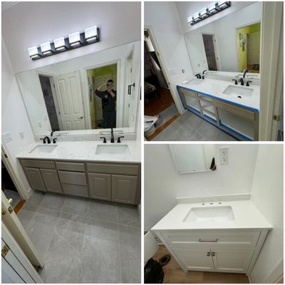 Recent completed work - Taking on new clients for electrical, plumbing and handyman related jobs. Recent completed work - Taking on new clients for electrical, plumbing and handyman related jobs.