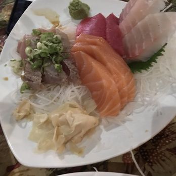 Fish In A Bottle Sushi - Assorted sashimi. - Sushi Bars Near Me - Placentia, California