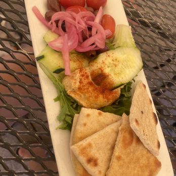 Boulder Dushanbe Teahouse - Hummus Plate - Tea Rooms Near Me - Boulder, Colorado