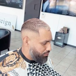Moe the Barber - High fade on the hair $ moe specialist fade down on the beard