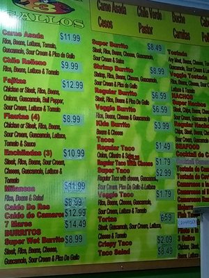 Menu photo 8 Taqueria 3 Gallos Bakersfield, CA