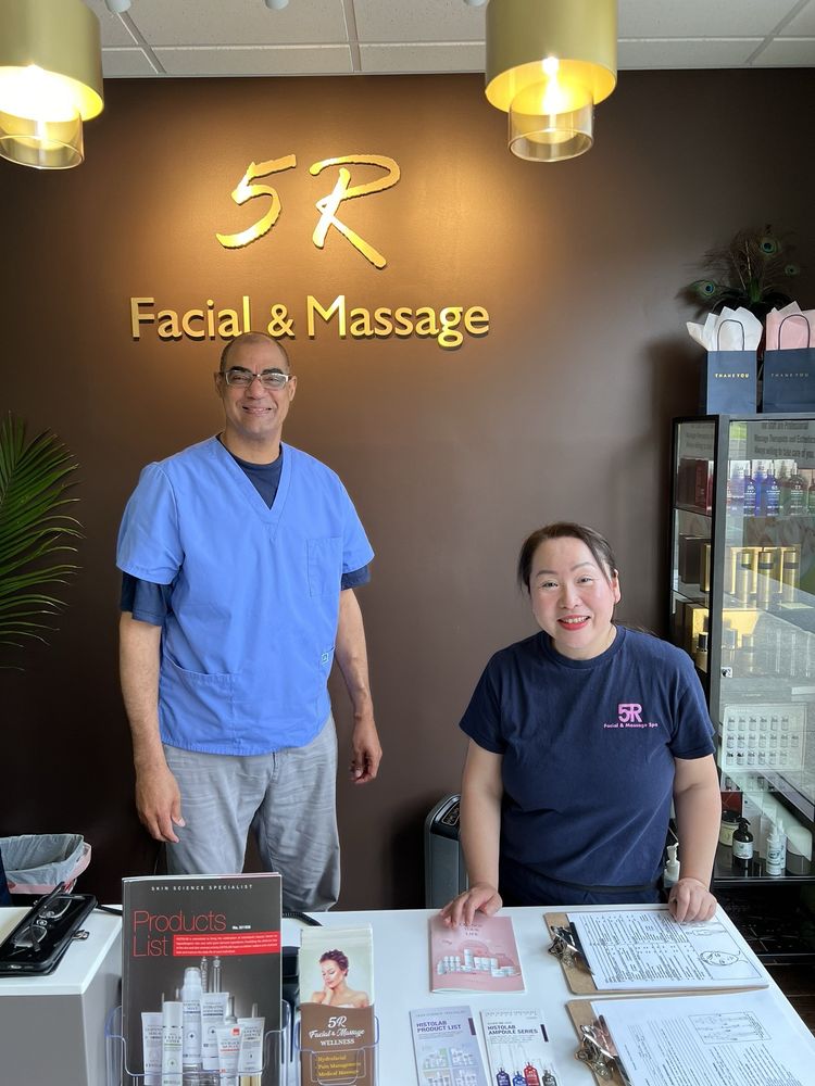 5R Facial & Massage Logo