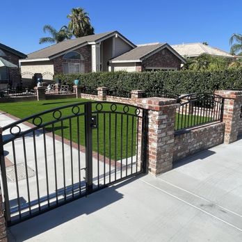 Duran Custom Iron Gates - Finished product - Fences & Gates Near Me Duran Custom Iron Gates - Finished product - Fences & Gates Near Me