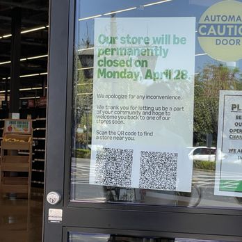 Amazon Fresh - The store closing poster - Grocery Near Me - Thousand Oaks, California Amazon Fresh - The store closing poster - Grocery Near Me - Thousand Oaks, California
