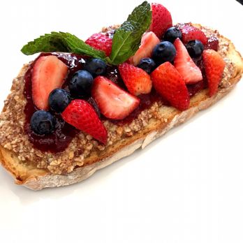 Copa Vida - Almond Butter Toast & Jam .. sorcery type shiet yo!! Uh mazing! - New American Near Me - Pasadena, California