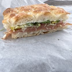 Ciaccia - Half of my sandwich. I already ate the other half!
