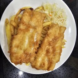 Halibut House Fish & Chips - Double order of cod