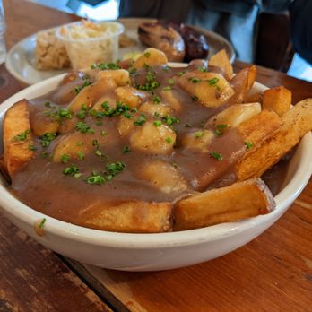Würstbar - Haus poutine, huge serving perfect to share with a group. - Beer Bar Near Me - Jersey City, New Jersey