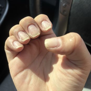 In Style Nail Spa - How messed up my nails are after leaving In-Style - Nail Salons Near Me - Paramount, California In Style Nail Spa - How messed up my nails are after leaving In-Style - Nail Salons Near Me - Paramount, California