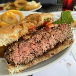 Walker House - The burger was cooked ok