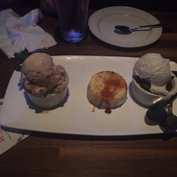 Yard House - Dessert trio - New American Near Me - Northridge, California