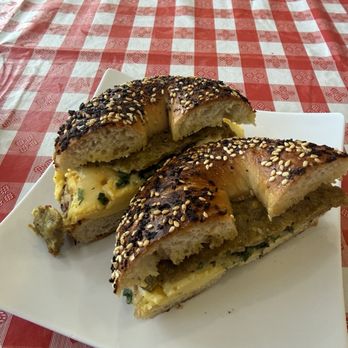 Jax Bread - Scrambled egg sandwich with sausage and provolone cheese - Bakeries Near Me - Jacksonville, Florida Jax Bread - Scrambled egg sandwich with sausage and provolone cheese - Bakeries Near Me - Jacksonville, Florida