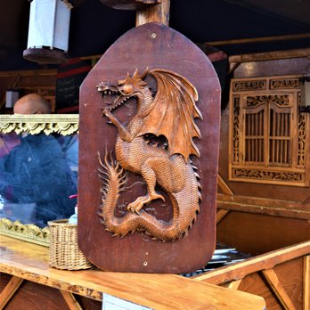 Mittelalterlicher Weihnachtsmarkt - What's a medieval market without a dragon anyway? - Christmas Markets Near Me - Siegburg, NW