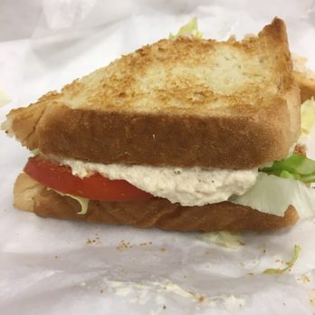 Leo's Caboose - Chicken salad on toast - Southern Near Me - New Orleans, Louisiana