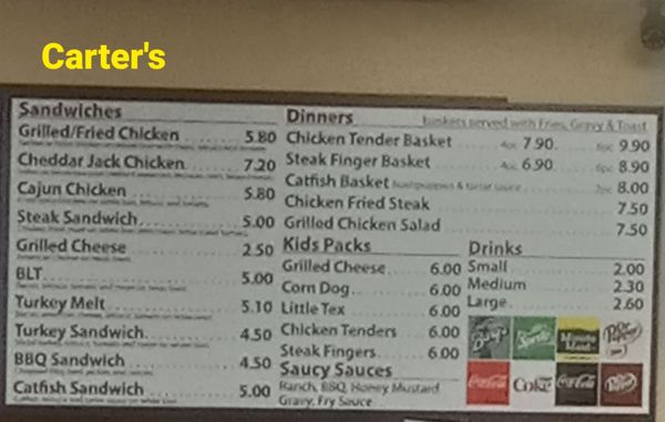 Menu photo 8 Carter's Burger Bryan, TX Menu photo 8 Carter's Burger Bryan, TX