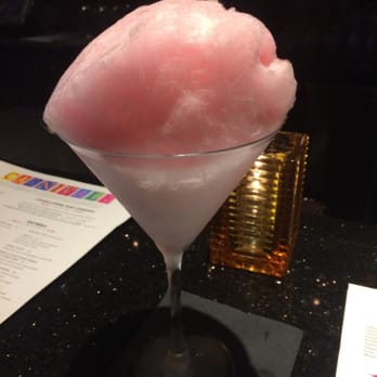 Carnivale Chicago - Cotton Candy Martini starts out like this - Latin American Near Me - Chicago, Illinois
