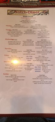 Menu photo 6 Top Notch Diner Cortland, OH