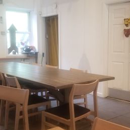 Indoors large table Indoors large table