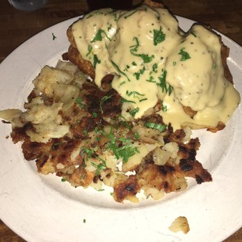 Iron Rooster - Chicken and cornmeal waffle - Cocktail Bars Near Me - Annapolis, Maryland