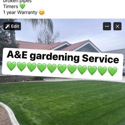 A&E Gardening Service - Follow our facebook page