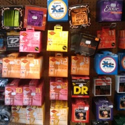 Rikki's Music Shop - INside Rikkis Music Shop Edinburgh