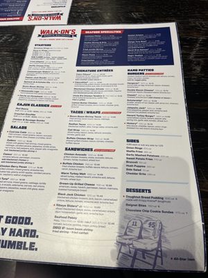 Menu photo 2 Walk-On’s Sports Bistreaux - La Porte, TX La Porte, TX Menu photo 2 Walk-On’s Sports Bistreaux - La Porte, TX La Porte, TX