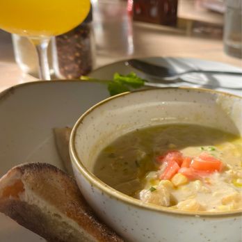 Monkeypod Kitchen - The Coco Corn Chowder was so dope we ended up ordering multiple bowls - Hawaiian Near Me - Kapolei, Hawaii Monkeypod Kitchen - The Coco Corn Chowder was so dope we ended up ordering multiple bowls - Hawaiian Near Me - Kapolei, Hawaii