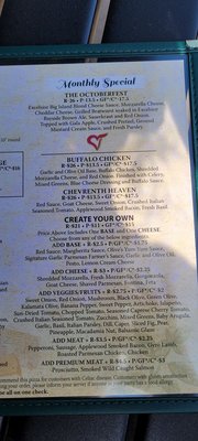 Menu photo 2 Olive’s Fresh Pizza Bar Edina, MN Menu photo 2 Olive’s Fresh Pizza Bar Edina, MN