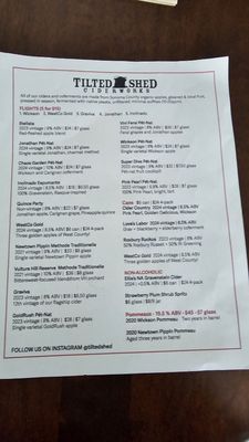 Tilted Shed Ciderworks by null