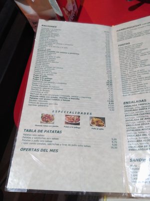 Menu photo 2 Alcobilla Madrid, M