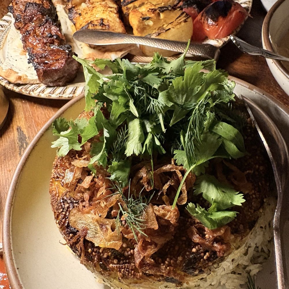 It's one of their rice dishes. Great recommendations from our server. It's one of their rice dishes. Great recommendations from our server.