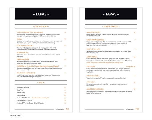 Menu photo 3 La Furia Chalaca Oakland, CA Menu photo 3 La Furia Chalaca Oakland, CA