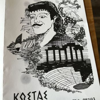 Kostas Opa - Menu Cover - Greek Near Me - Seattle, Washington Kostas Opa - Menu Cover - Greek Near Me - Seattle, Washington
