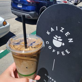 Kaizen & Coffee - Hojicha Latte - Coffee & Tea Near Me - San Mateo, California Kaizen & Coffee - Hojicha Latte - Coffee & Tea Near Me - San Mateo, California