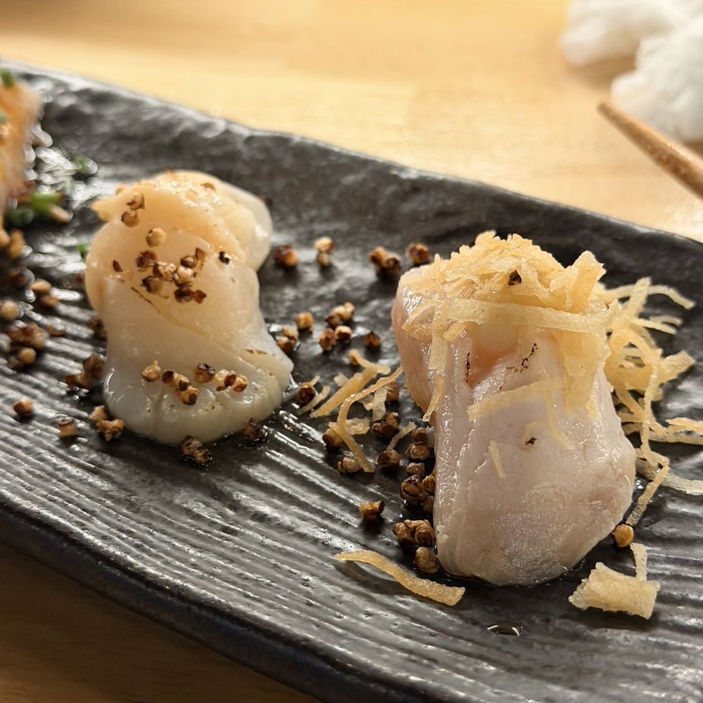 Akashiro - Scallop and yellowtail - Sushi Bars Near Me - Fullerton, California