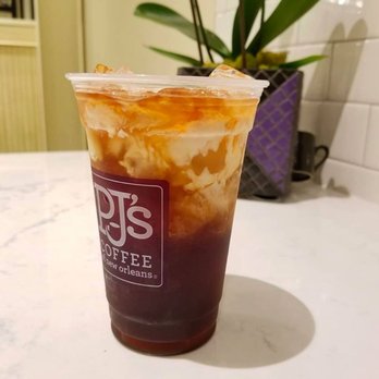 PJ's Coffee - a cup of iced coffee - Coffee & Tea Near Me - Mandeville, Louisiana