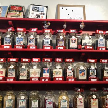 Angel Falls Coffee - Tea wall - Coffee & Tea Near Me - Akron, Ohio Angel Falls Coffee - Tea wall - Coffee & Tea Near Me - Akron, Ohio