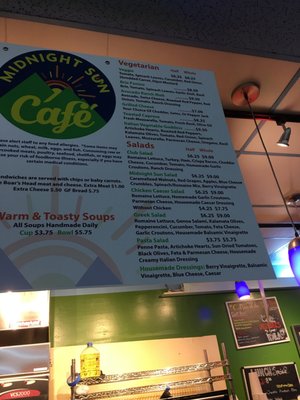 Menu photo 6 Midnight Sun Cafe Anchorage, AK